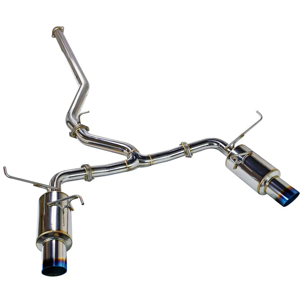 REMARK 2022+ Subaru WRX VB Catback Exhaust - Dual R1 Spec Stainless (Non-Resonated)