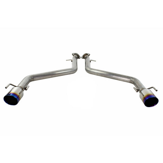 REMARK 2021+ Lexus IS300/ IS350 Axleback Exhaust - Burnt Stainless Double Wall Tip (Muffler Version)