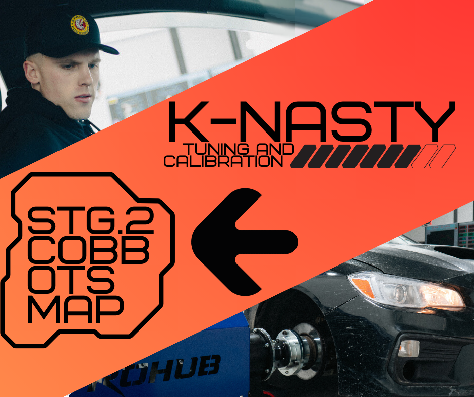 K-NASTY Stage 2 OTS Maps 2015-2021 Subaru WRX