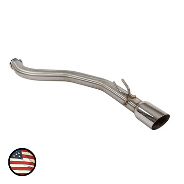 Axleback Exhaust - 2019-2021 STI - Single Exit - Track Pipe - 4" Single Wall Tip