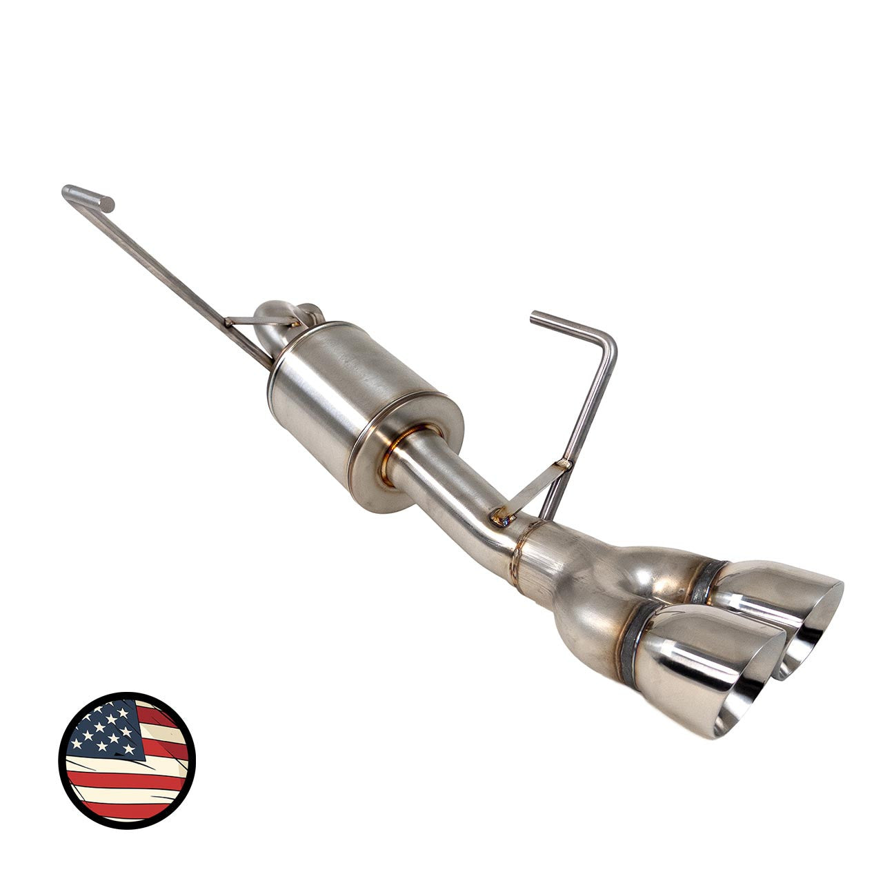 Axleback Exhaust - 2020-2025 Outback 2.5i - Dual Exit - 5" Muffler