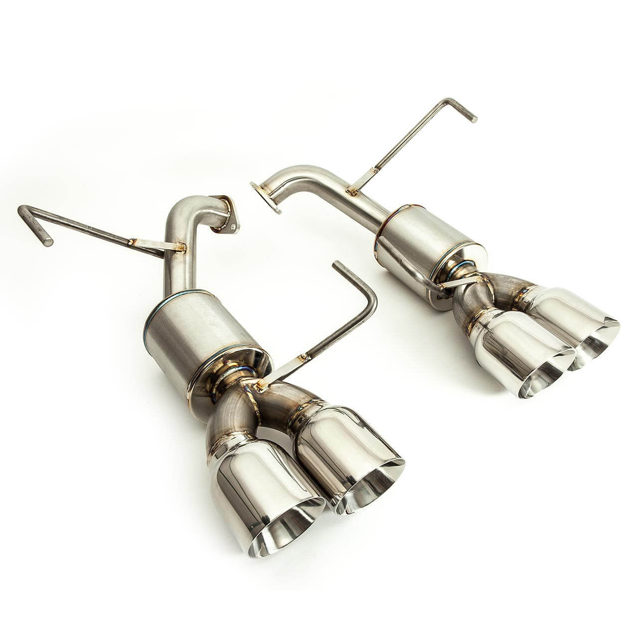 Axleback Exhaust - 2022+ Subaru WRX - 5" Muffler - 4" Double Wall Tips