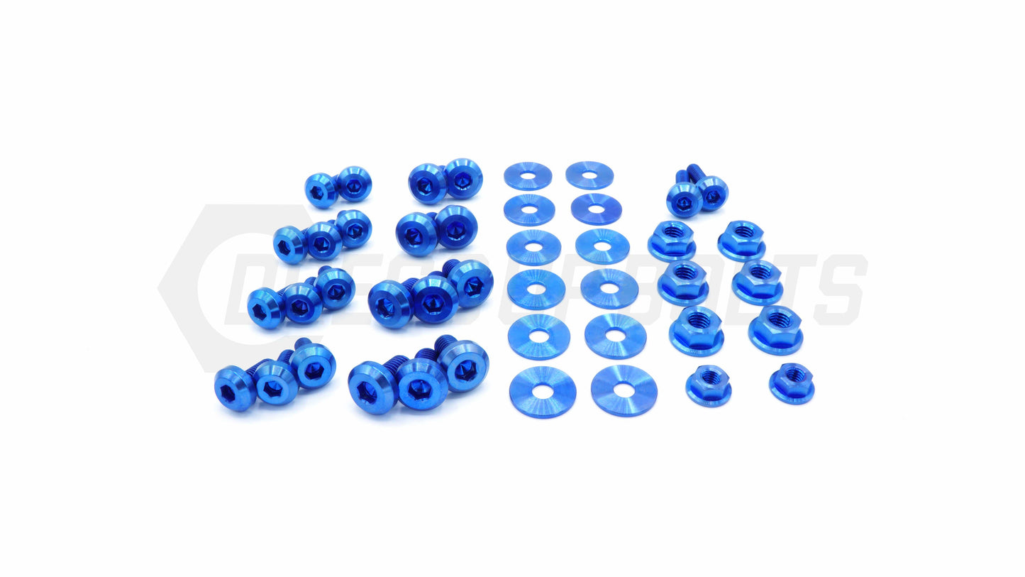 Subaru WRX/STI (2006-2007) Titanium Dress Up Bolts Engine Bay Kit - DressUpBolts.com