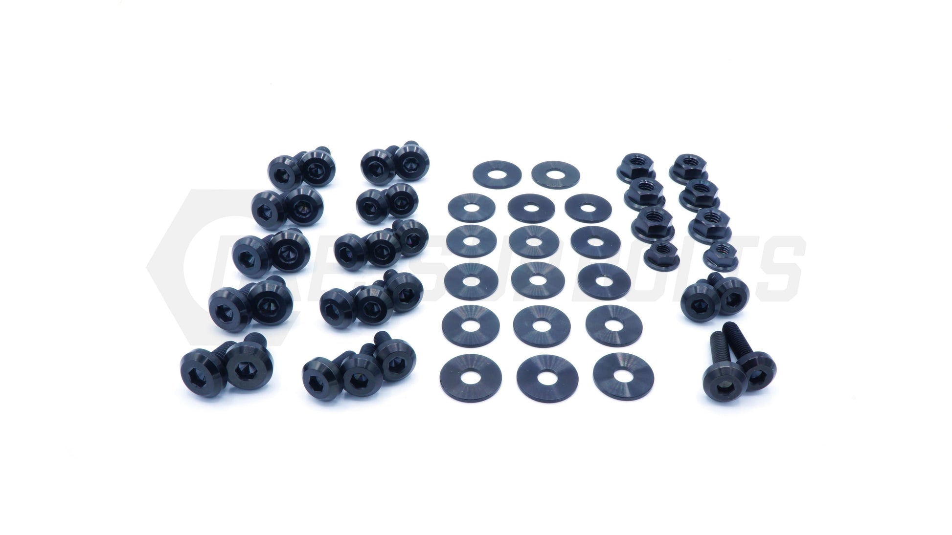 Subaru WRX and STi (2004-2005) Titanium Dress Up Bolts Engine Bay Kit - DressUpBolts.com