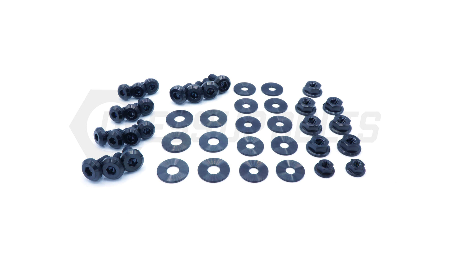 Subaru WRX/STI (2008-2014) Titanium Dress Up Bolts Engine Bay Kit - DressUpBolts.com