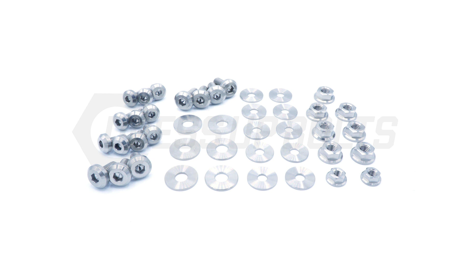 Subaru WRX/STI (2008-2014) Titanium Dress Up Bolts Engine Bay Kit - DressUpBolts.com