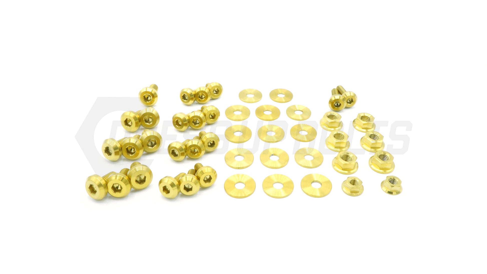 Subaru Forester (2003-2005) Titanium Dress Up Bolts Engine Bay Kit - DressUpBolts.com