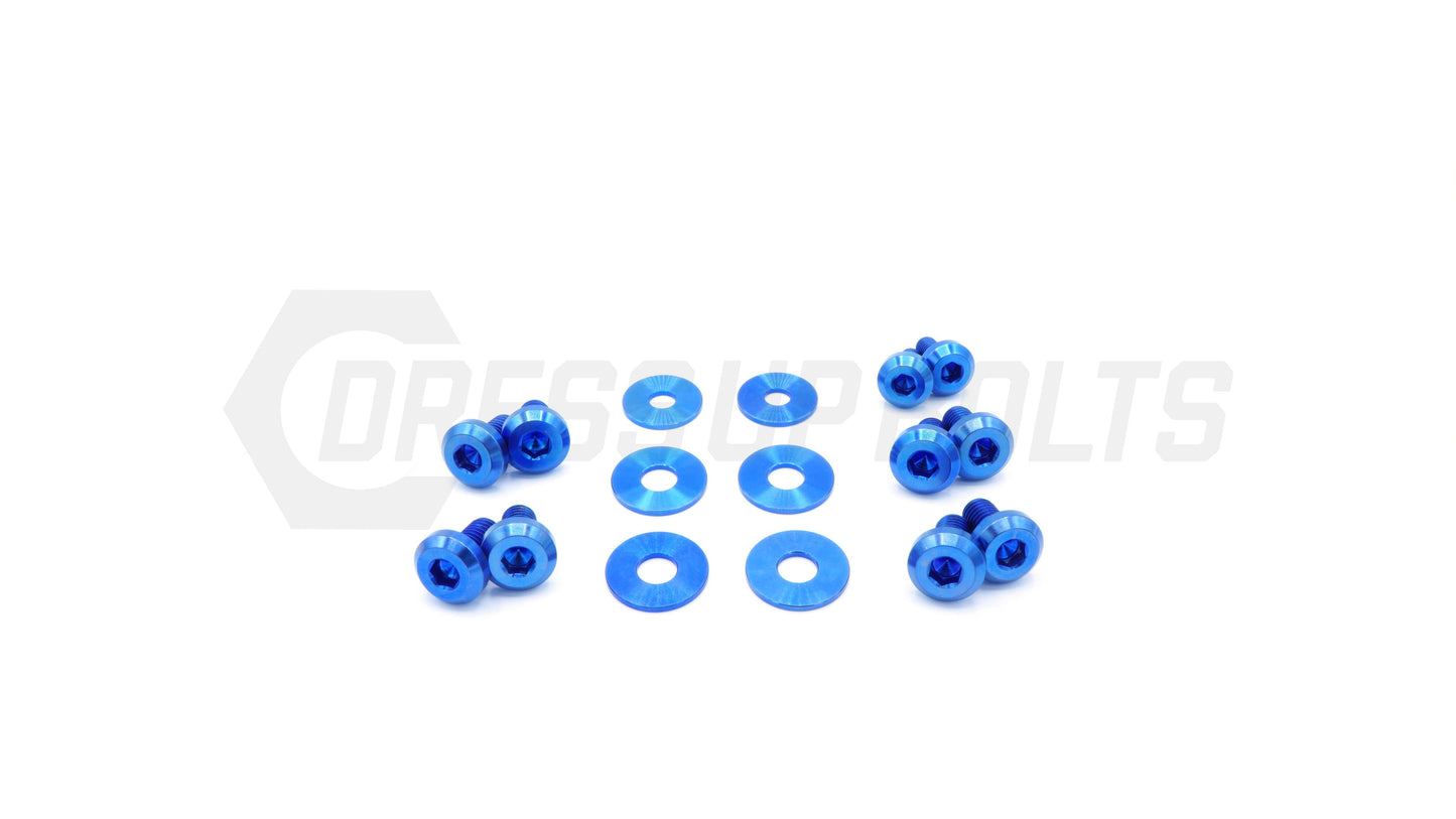 Toyota 86 (2013-2019) Titanium Dress Up Bolts Trunk Kit - DressUpBolts.com