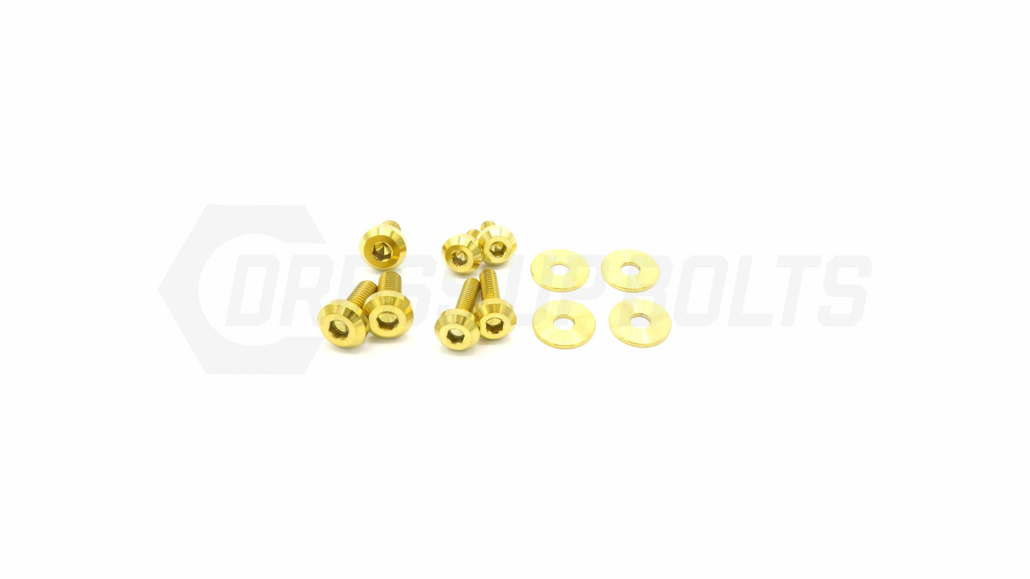 Dress Up Bolts Titanium Hardware Core Support Kit - Subaru Impreza GC8 (1992-2001)