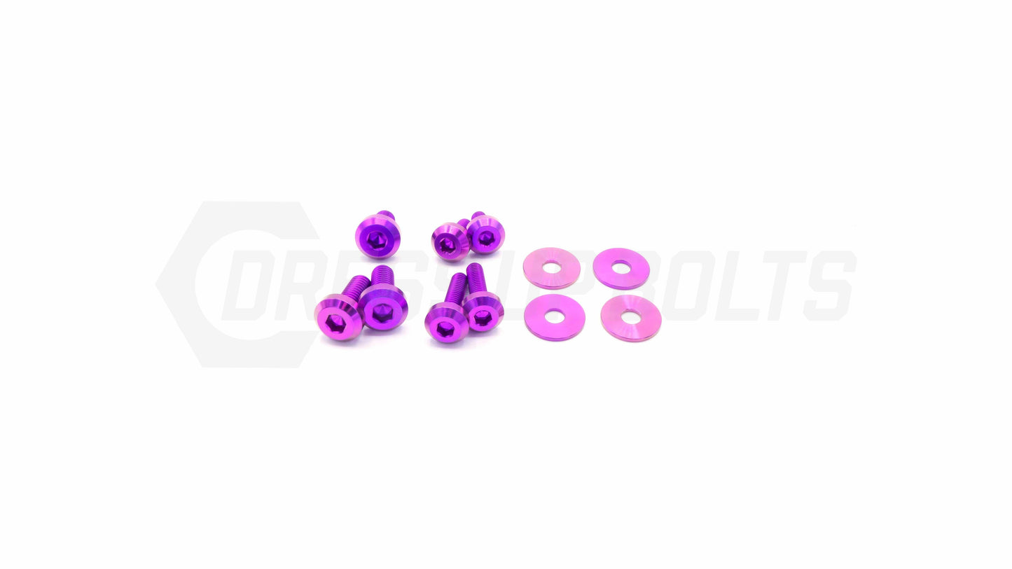 Dress Up Bolts Titanium Hardware Core Support Kit - Subaru Impreza GC8 (1992-2001)