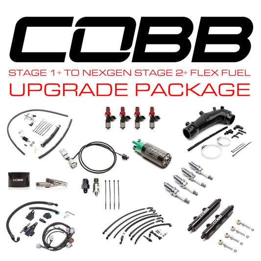 Cobb 08-21 Subaru STI / 2018 Type RA Stage 1+ to NexGen Stg 2 + Flex Fuel Power Package Upgrade