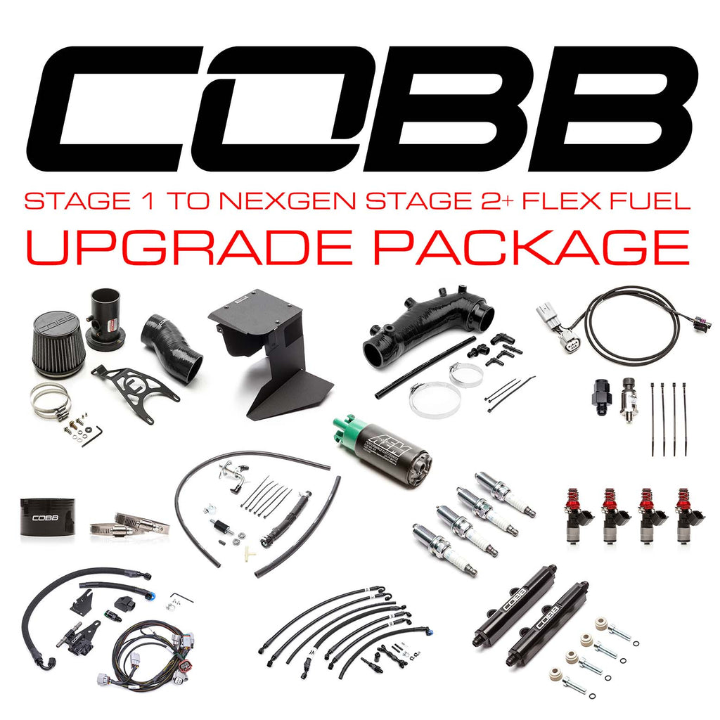 Cobb 08-14 Subaru STI Stg 1 to NexGen Stg 2+ Flex Fuel Power Package - Blue