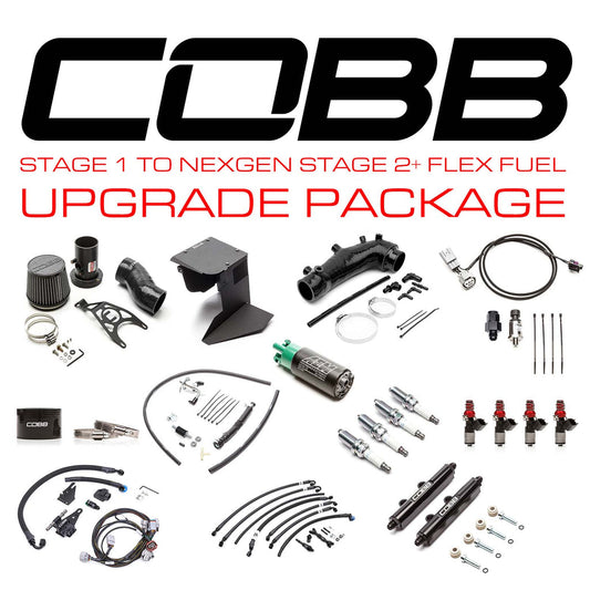 Cobb 15-18 Subaru STI Stage 1 to NexGen Stage 2 + Flex Fuel Power Package Upgrade - Blue