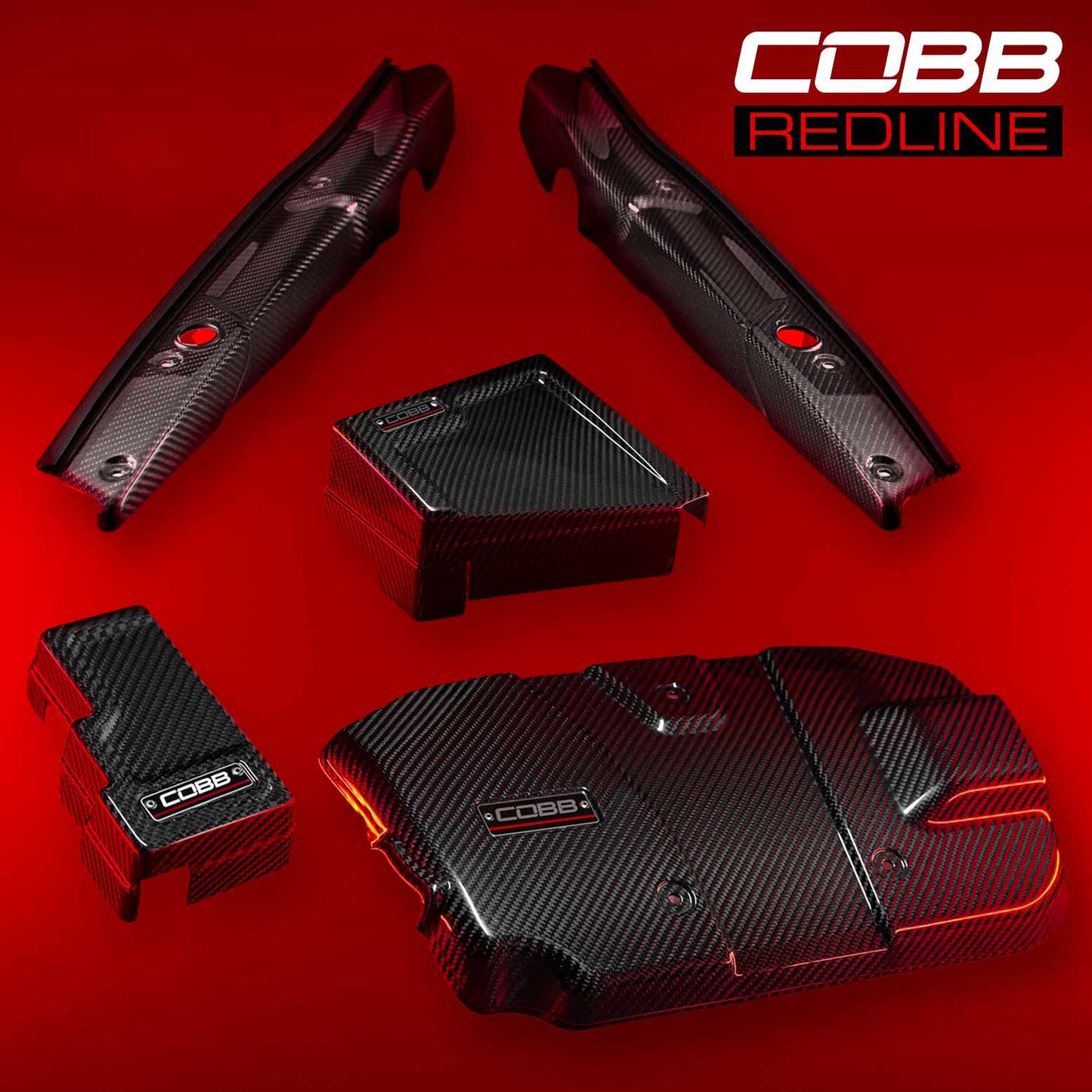 COBB Redline Engine Covers 2022+ Subaru WRX