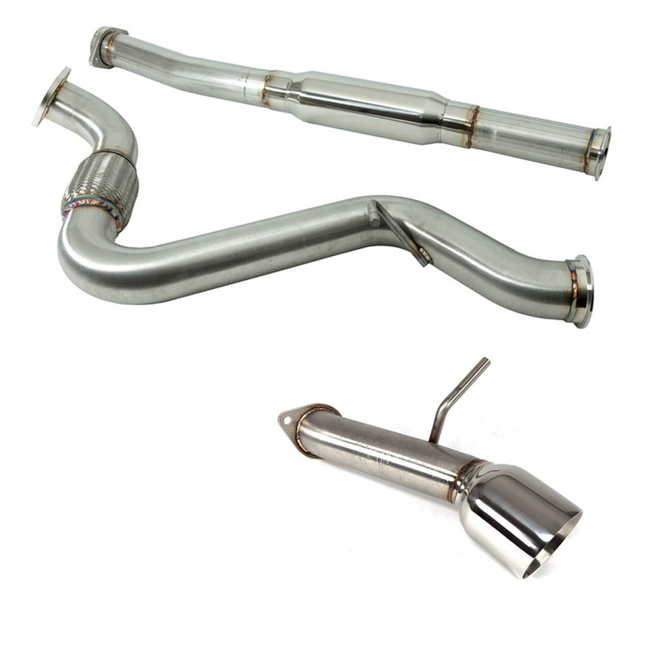 Catback Exhaust - 2017-21 BRZ / GT86 - 5" Muffler - Single Exit 4" Tip