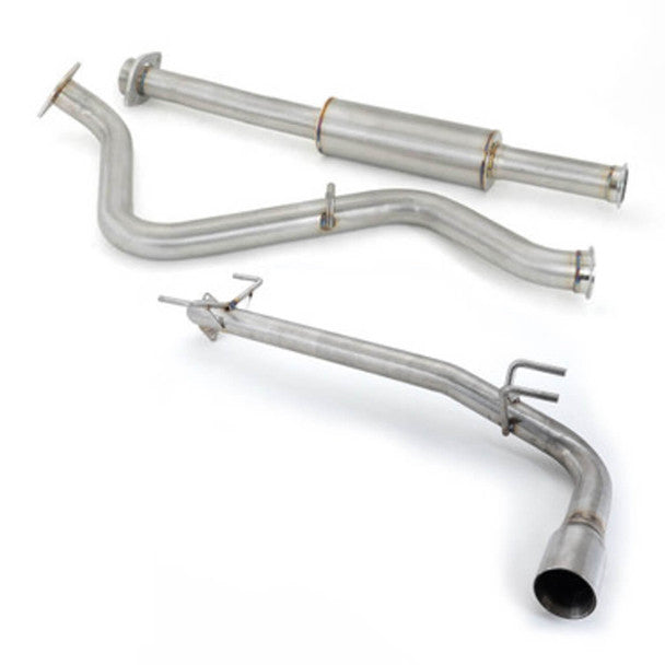 Catback Exhaust - 2017-23 Impreza Wagon - Muffler Delete - Single Exit - 3" Double Wall Tip