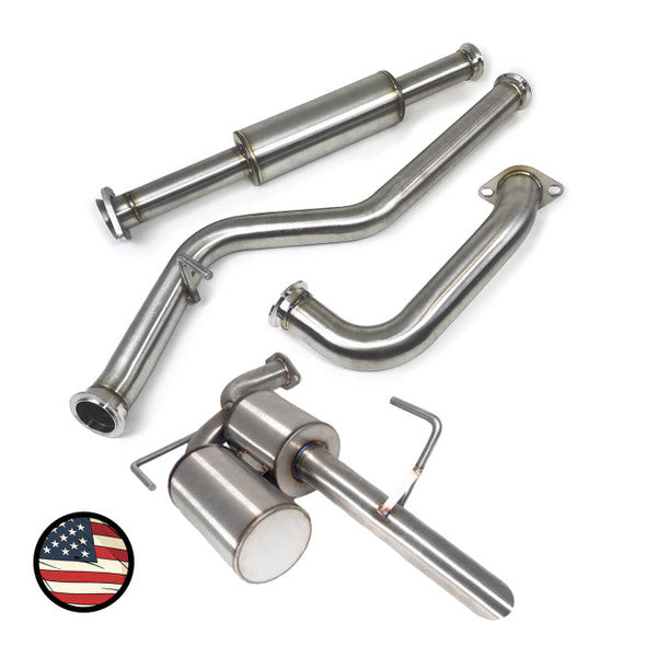 Catback Exhaust - 2020-2025 Outback 2.5i - Dual Chamber with 5" Muffler
