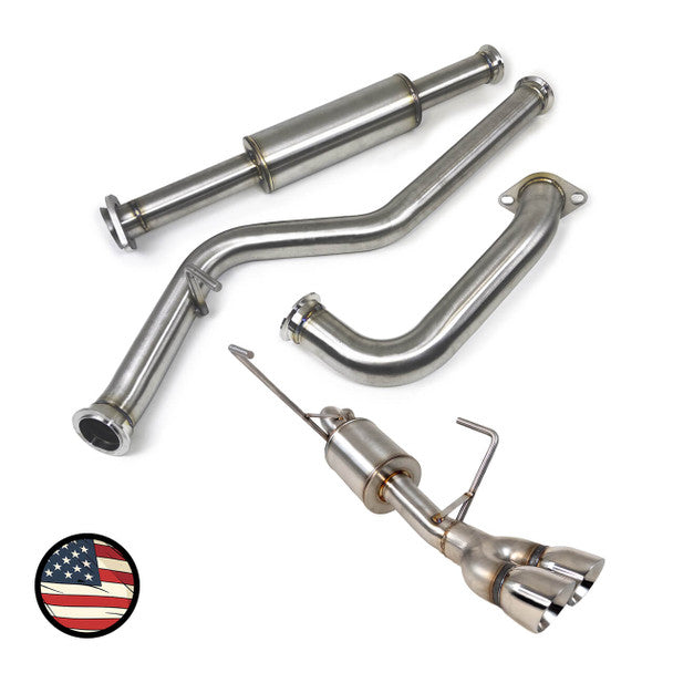 Catback Exhaust - 2020-2025 Outback 2.5i - Dual Exit - 5" Muffler