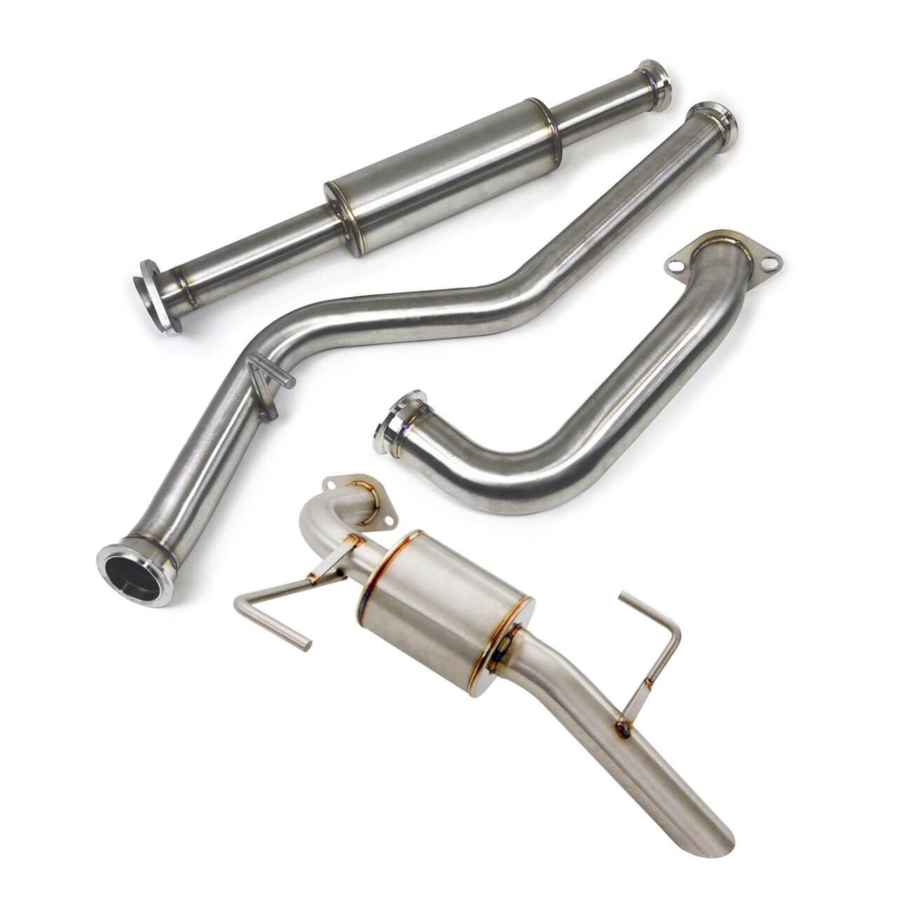 Catback Exhaust - 2020-2025 Outback 2.5i - Dual Chamber with 5" Muffler