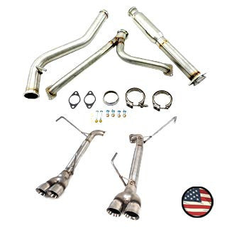 Catback Exhaust - 2020-2025 Outback XT/Wilderness - Muffler Delete