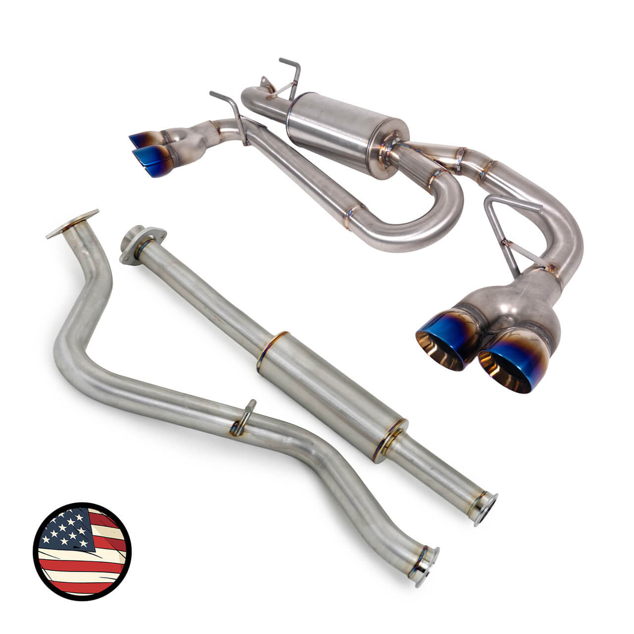 Catback Exhaust - 2024+ Impreza - Quad Exit Executive 5" Muffler