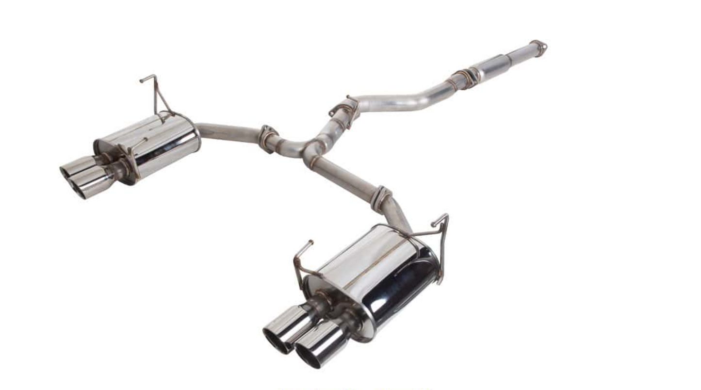 Revel Medallion Touring-S Catback Exhaust - Dual Muffler 2022+ Subaru WRX