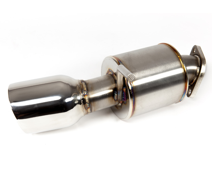 Track Pipe - 2013-2016 BRZ/2013-2016 FR-S - 5" Muffler - Single Exit - 4" Double Wall Tip