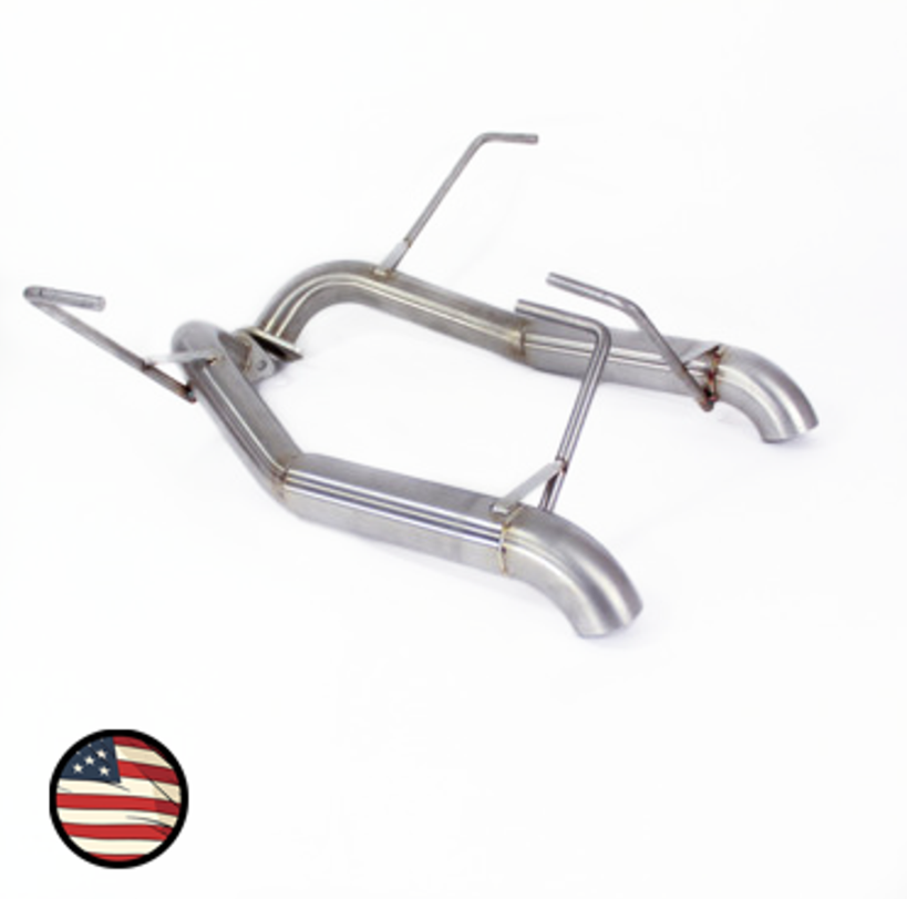Axleback Exhaust - 2015-2019 Subaru Outback 3.6R - Muffler Delete