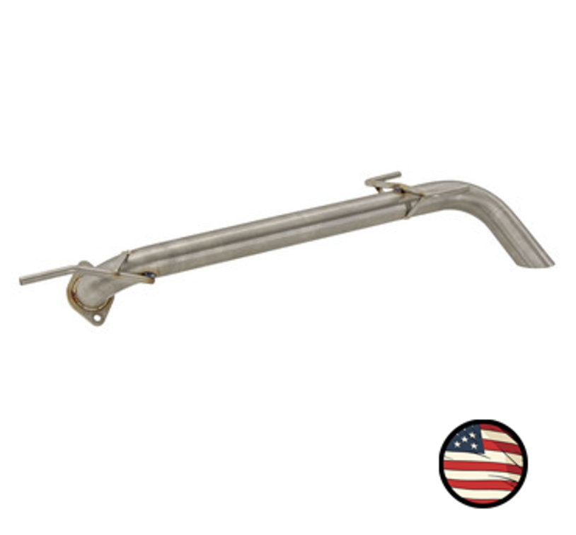 Axleback Exhaust - 2013-2017 Subaru XV Crosstrek / 2012-2016 Impreza Wagon - Muffler Delete - Turndown