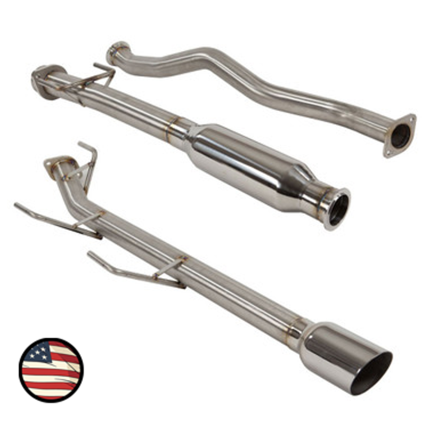 Axleback Exhaust - 2017-2023 Nissan Sentra SR Turbo - Muffler Delete