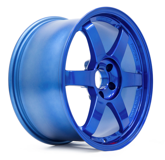 TE37SL 18X10.5 +22 HYPER BLUE 5X114.3