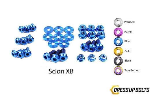 Scion XB (2007-2015) Titanium Dress Up Bolts Engine and Engine Bay Kit - DressUpBolts.com