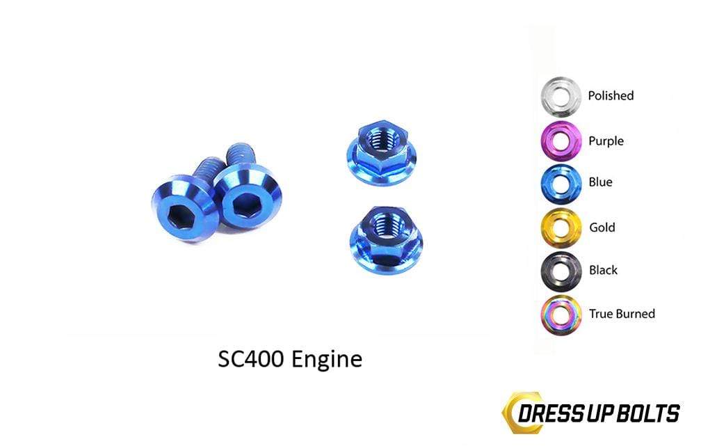 Lexus SC300/SC400 (1998-2000) 1UZ-FE VVTi Titanium Dress Up Bolts Engine Kit - DressUpBolts.com