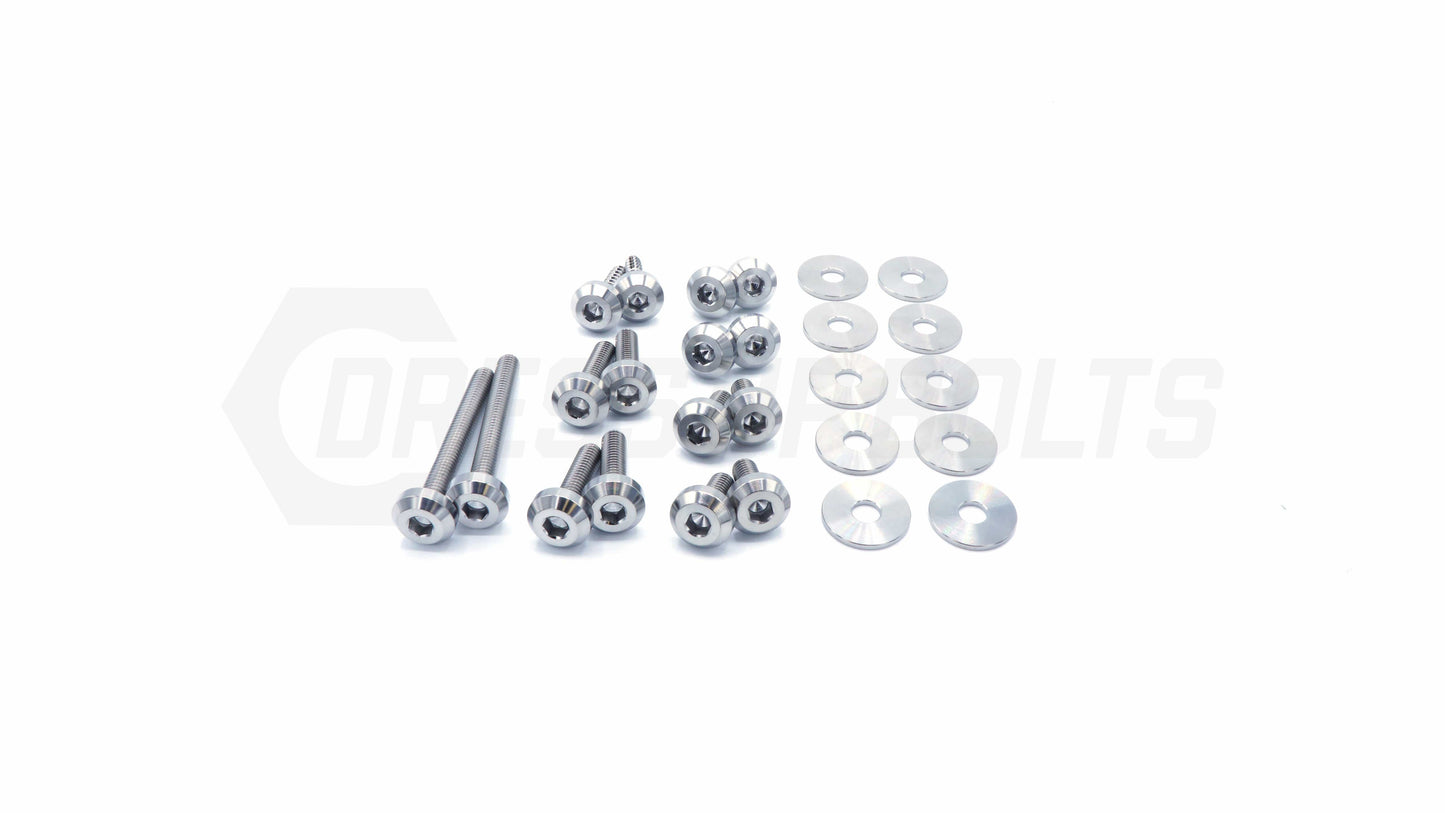 Dress Up Bolts Titanium Hardware Engine Bay Kit - Volkswagen GTI MK7 (2015-2021)