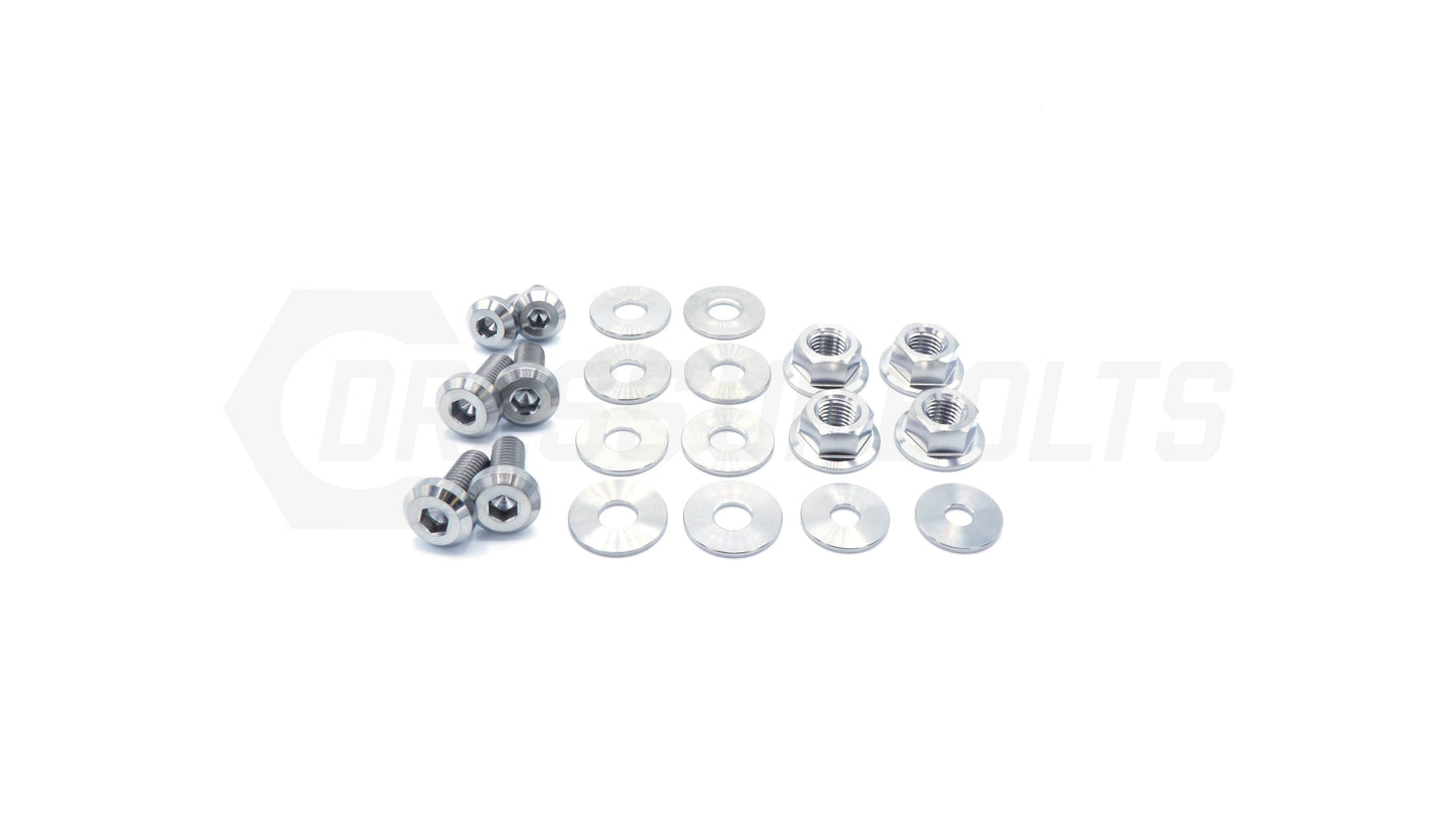 Dress Up Bolts Titanium Hardware Hood Kit - Volkswagen GTI MK7 (2015-2021)