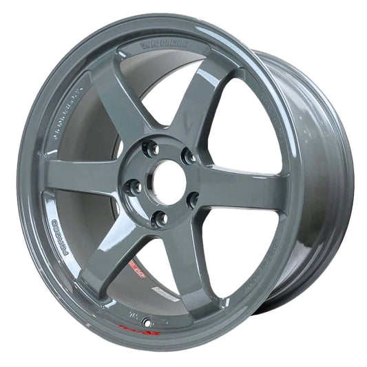 TE37SL 18X9.5 +40 GLOSSY GRAY 5X100