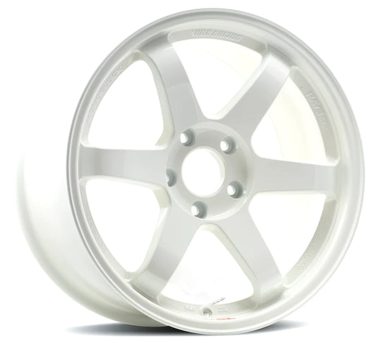 TE37SL 18X9.5 +40 DASH WHITE 5X114.3