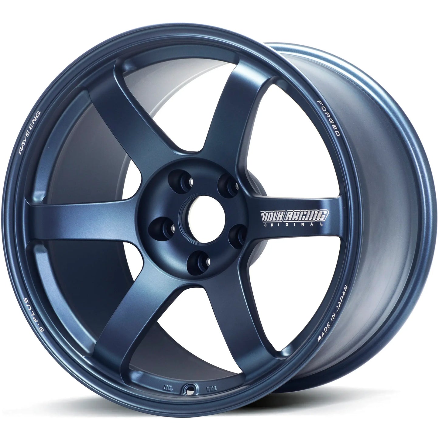 TE37 SAGA S-PLUS 18X10 +35 MATTE BLUE GUNMETAL 5X114.3