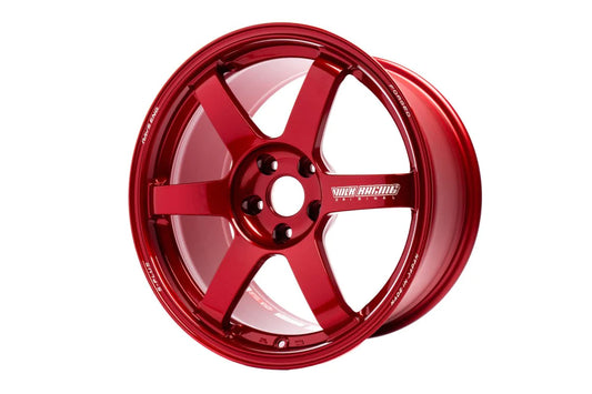 TE37 SAGA S-PLUS 18X9.5 +38 RED 5X114.3