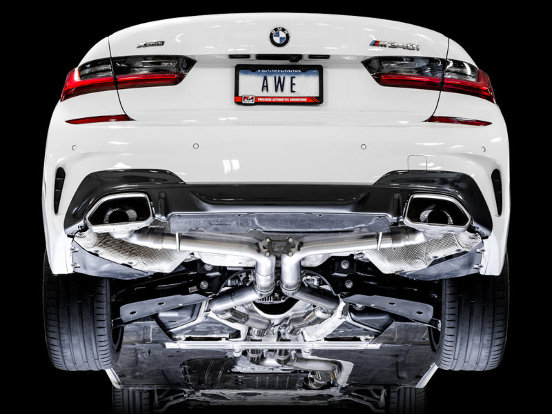 AWE Tuning 2019+ BMW M340i/M440i (G20/G22) Track Edition Exhaust (Use OE Tips)