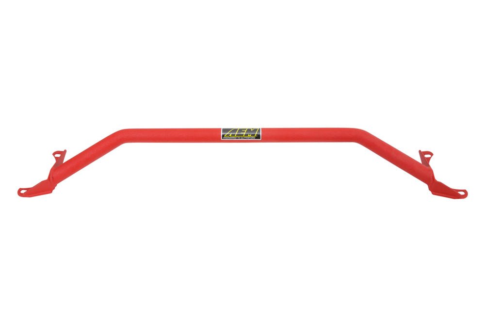 Front Strut Tower Brace - 2008-2014 Subaru WRX/STi - Wrinkle Red