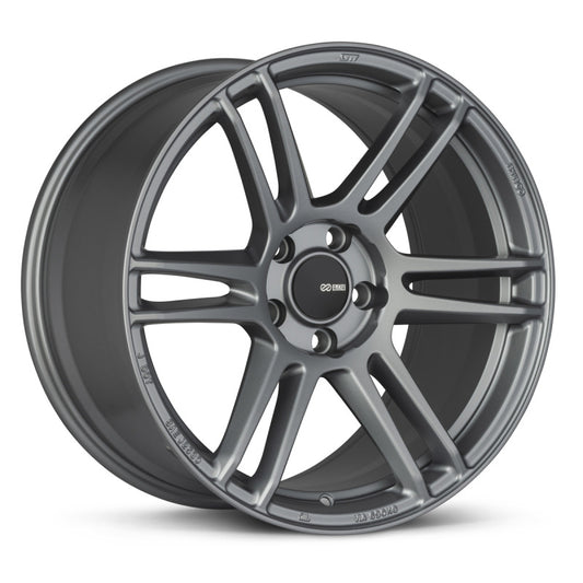 Enkei NVR5 18x9.5in / 5x114.3 BP / ET45 / 75mm Bore - Dark Hyper Silver Wheel