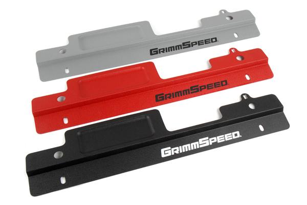 GrimmSpeed 08-14 Subaru WRX & STI Radiator Shroud w/Tool Tray - Red