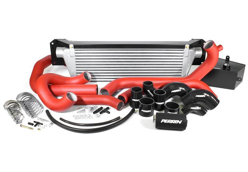 PERRIN 15-21 Subaru STI Front Mount Intercooler Boost Tube Kit - Red