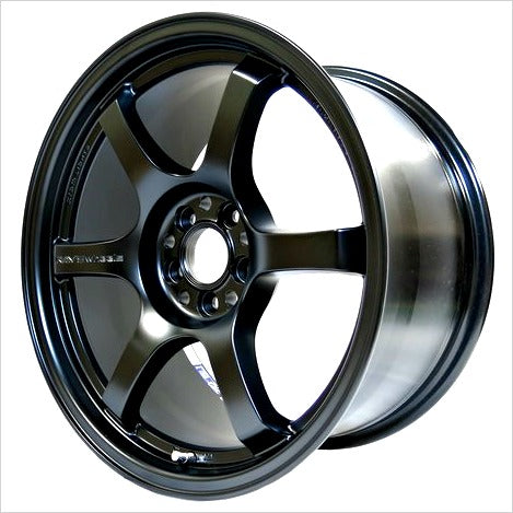 Gram Lights 57DR 15x8 / +35mm / 4-100 Gloss Black Wheel