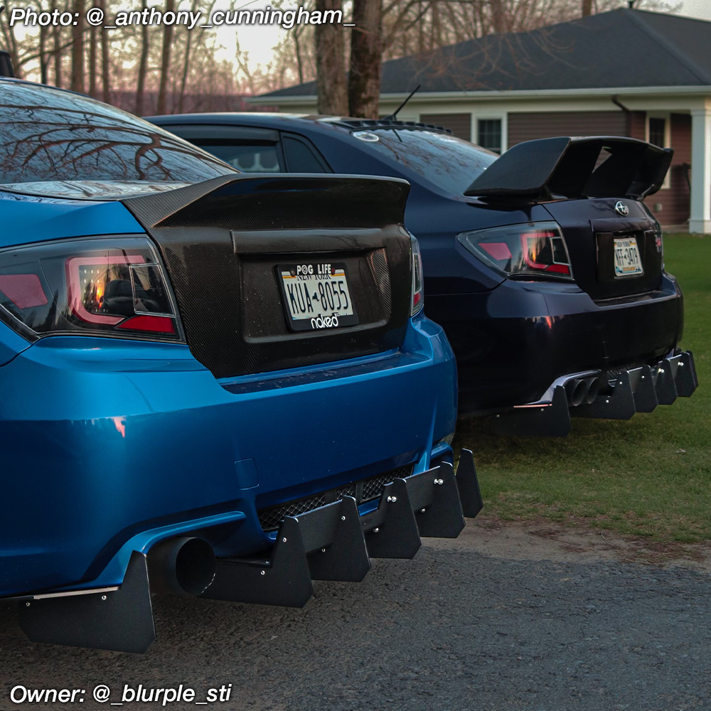 wrx rear diffuser