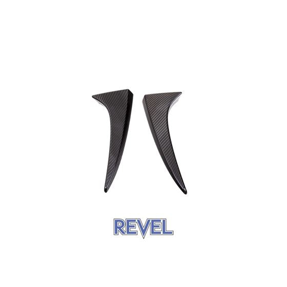 Revel GT Dry Carbon Rear Window Side Spoiler Covers 2023 Toyota GR Corolla - 2 Pieces