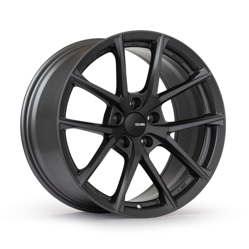 Enkei Helix 19x8.5in / 5x120 BP / 40mm Offset / 72.6mm Bore - Matte Gunmetal Wheel