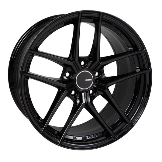 Enkei TY5 19x8.5 5x112 42mm Offset 72.6mm Bore Black Wheel