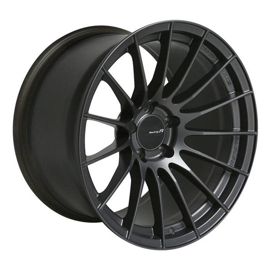 Enkei RS05-RR 18x9.5 43mm ET 5x100 75.0 Bore Sparkle Silver Wheel FR-S / BRZ